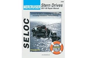 SELOC PUBLISHING Mercruiser Stern Drive Inboard, 2001 - 2008 Repair and Tune-Up Manual