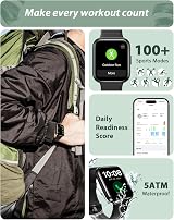 Tensky Smart Watch 1.8” HD Screen Alexa Built-in Bluetooth Calling 120 Sports view 4