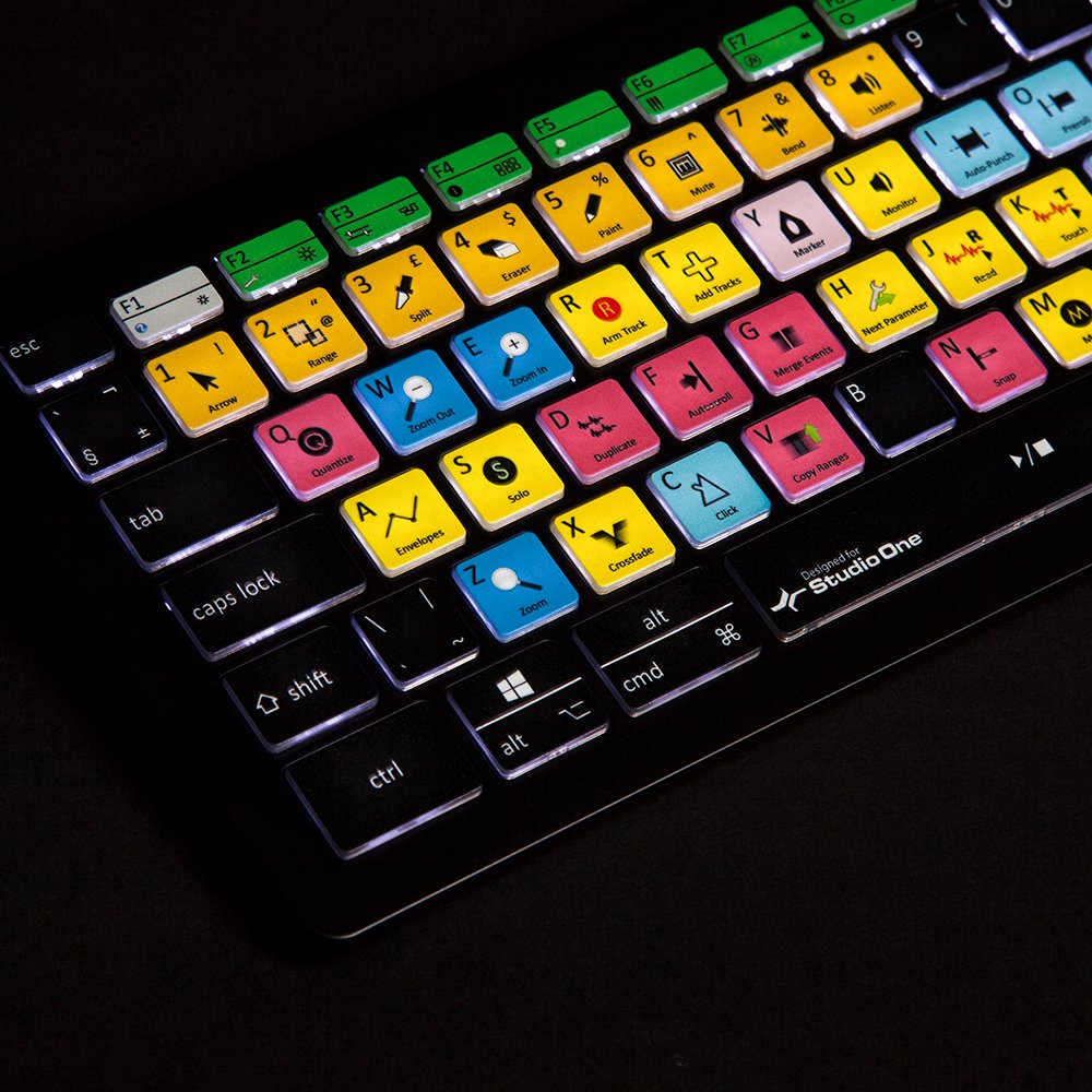 Presonus Studio One Backlit Keyboard Mac/Windows UK eBay