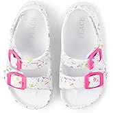 The Children's Place girls And Toddler Everyday Slide Sandals With Backstrap