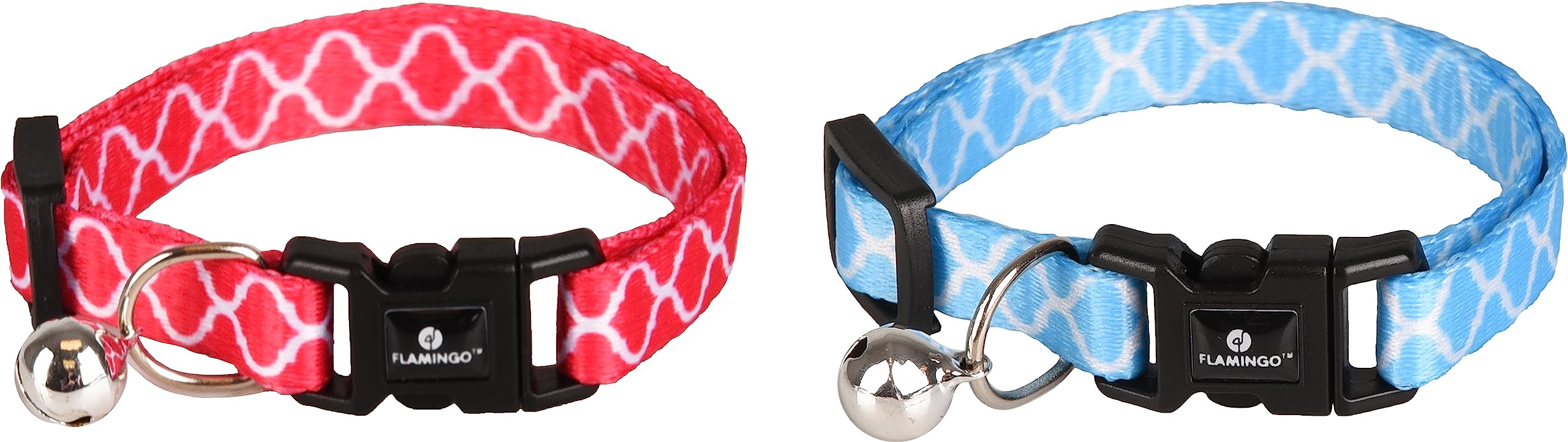 Flamingo Cat Collar Kitten Amsi Multiple colours 15-25cm 10mm