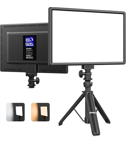 LITRA LitraPro — Conjunto de luzes de LED de duas cores para vídeo