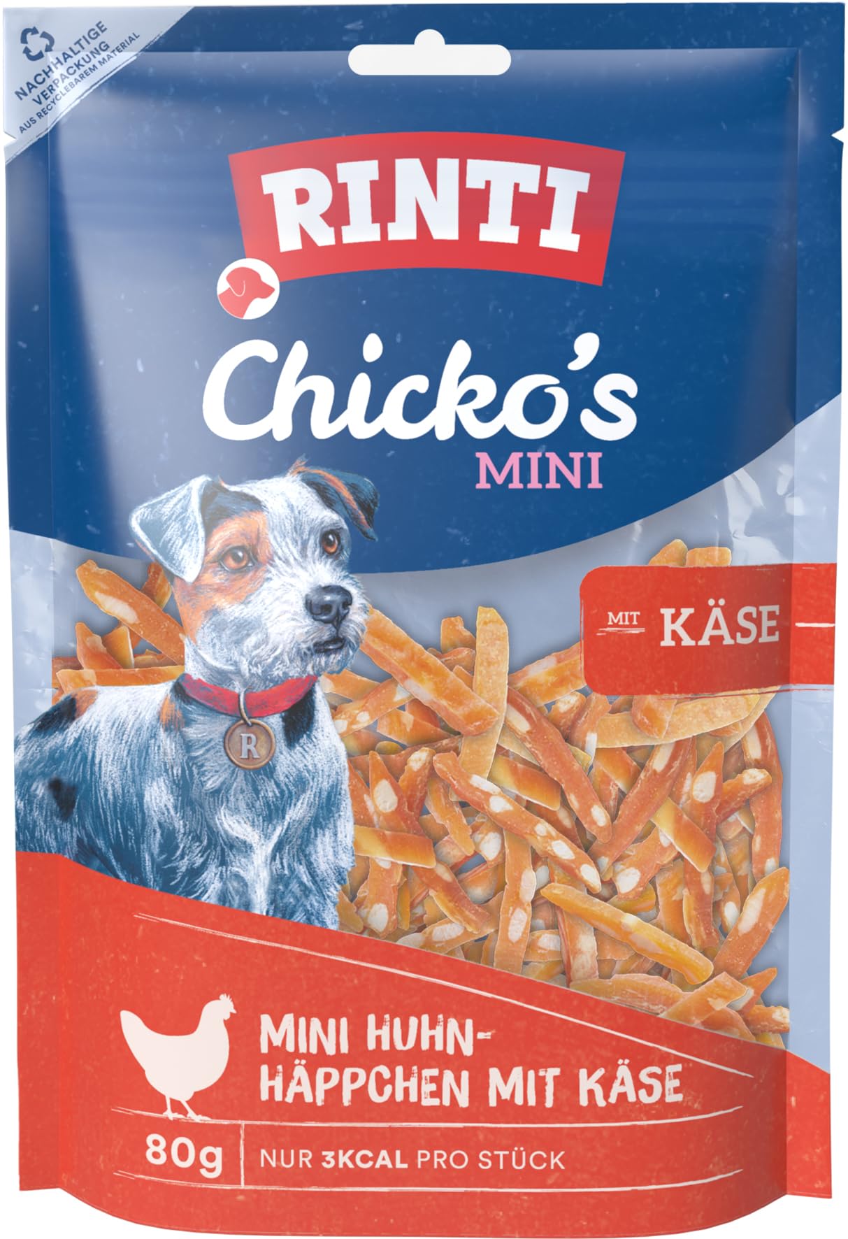 RINTI Chicko Mini Chicken and Cheese 12 x 80 g