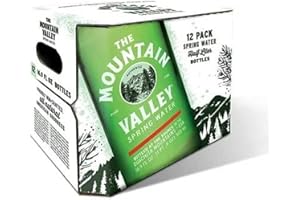 Mountain Valley Glass Spring Water 500ML 16.9 FL OZ in Voodoux Sales Package