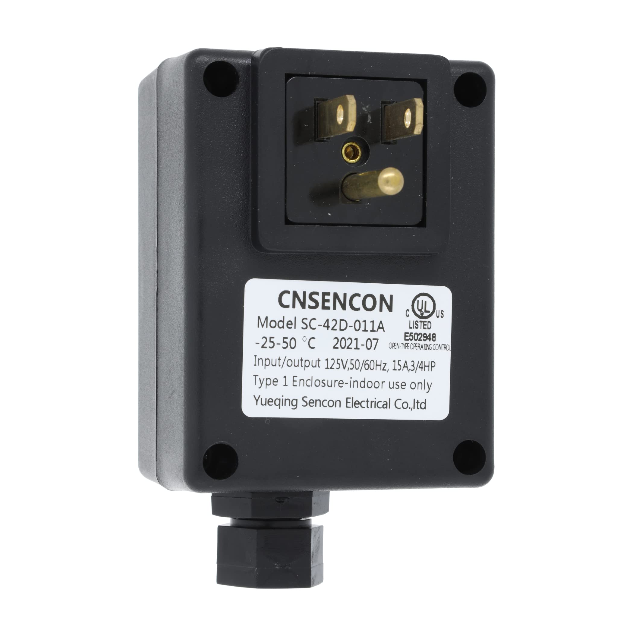 Danco 10685 Sink Top Mount Air Switch for Garbage Disposals with Extended Thread Length, Chrome