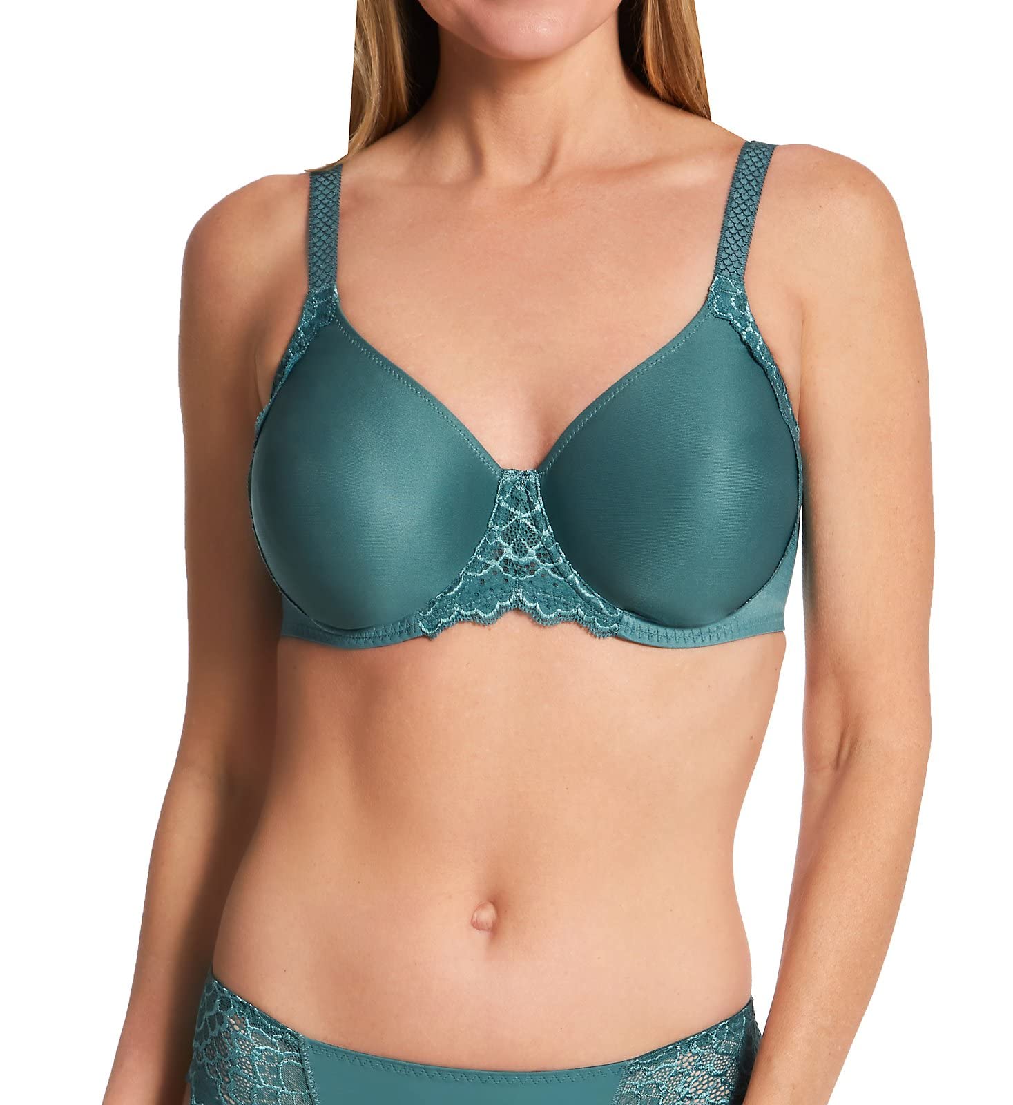 Simone Perele Women’s Caresse Minimizer, Boreal Green, 34D