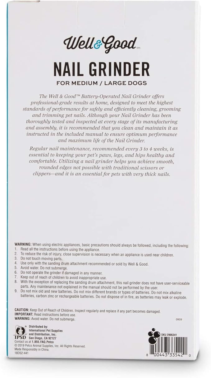 nail grinder petco