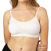 Coobie Lace Back Seamless Bra | Soft Lace Back, Wire-Free Comfort, Seamless Tag-Free Design, Lightweight &amp; Breathable, Gentle Stretch Support, Everyday Wear