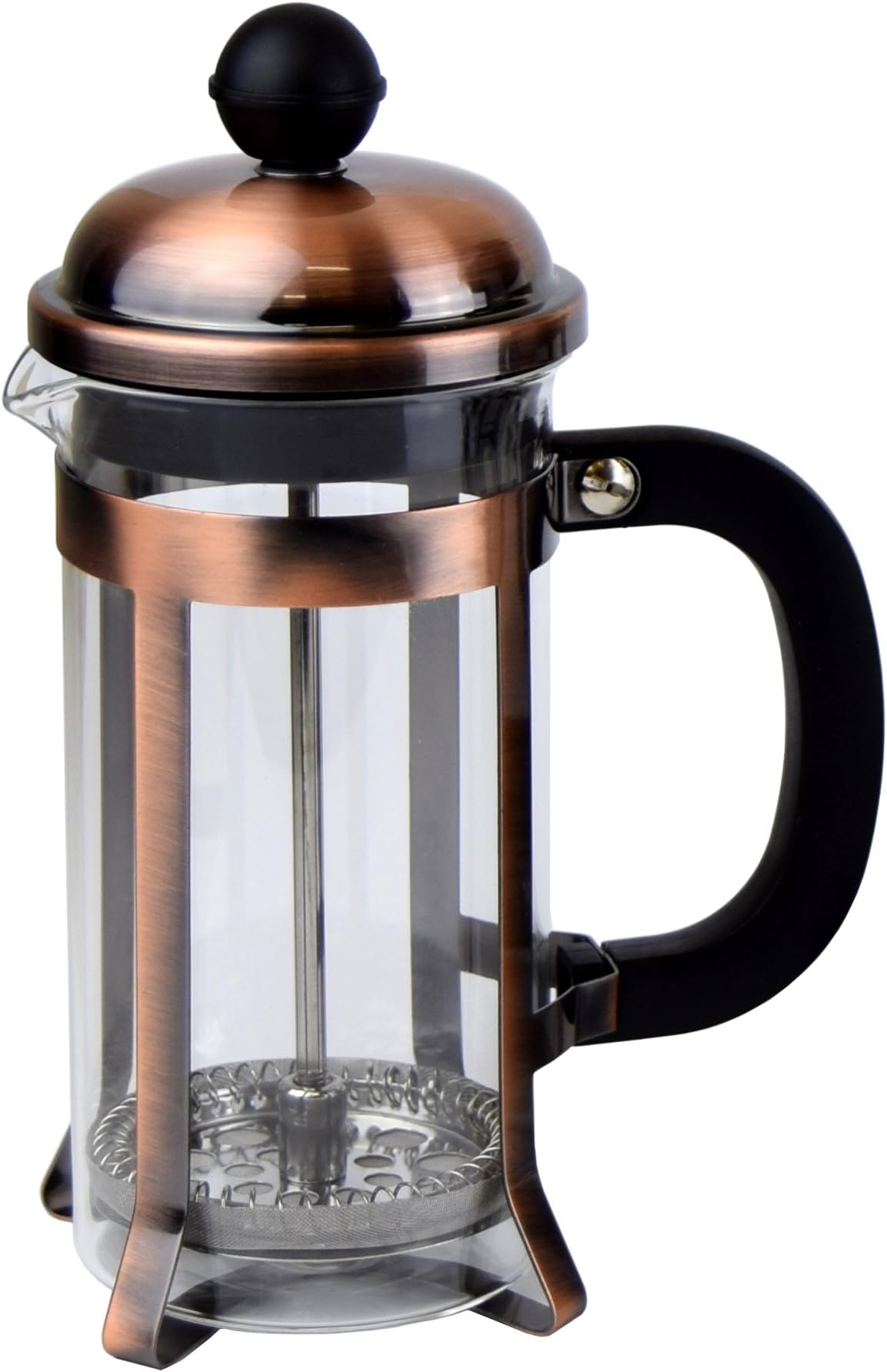 Coffee Press - Coffee Maker With Triple Filter System, 12 oz (350 ml) - Copper