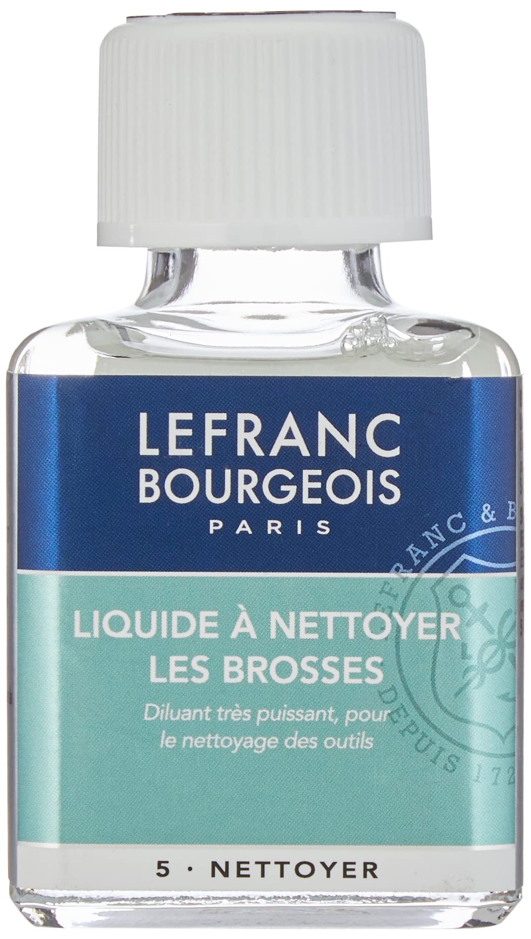 Lefranc & Bourgeois Transparent 300227 Solvents Oils for Oil Painting Oil Paint Additive for, 4.1 x 6.0 x 9.9 cm