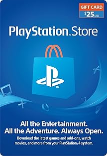 Amazon.com: $25 PlayStation Store Gift Card [Digital Code ...