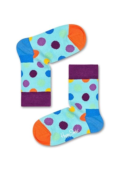 Happy Socks – Gemischt farbenfrohe Baumwollsocken in der Geschenkbox für Kinder