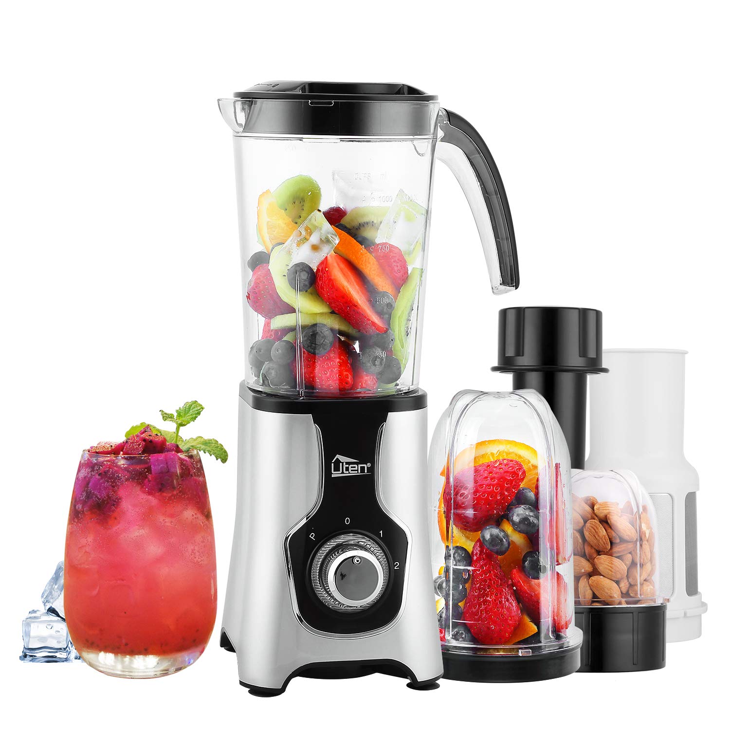 Uten Blender, MultiFunctional Smoothie Maker and Mixer for Juicers