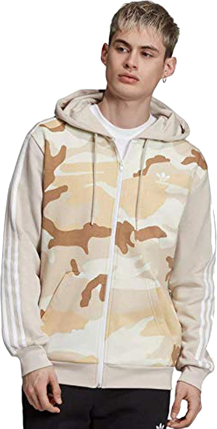 adidas essentials 3 stripe hoodie
