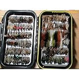 PFT 100 Trout Fly Assortment with Fly Box