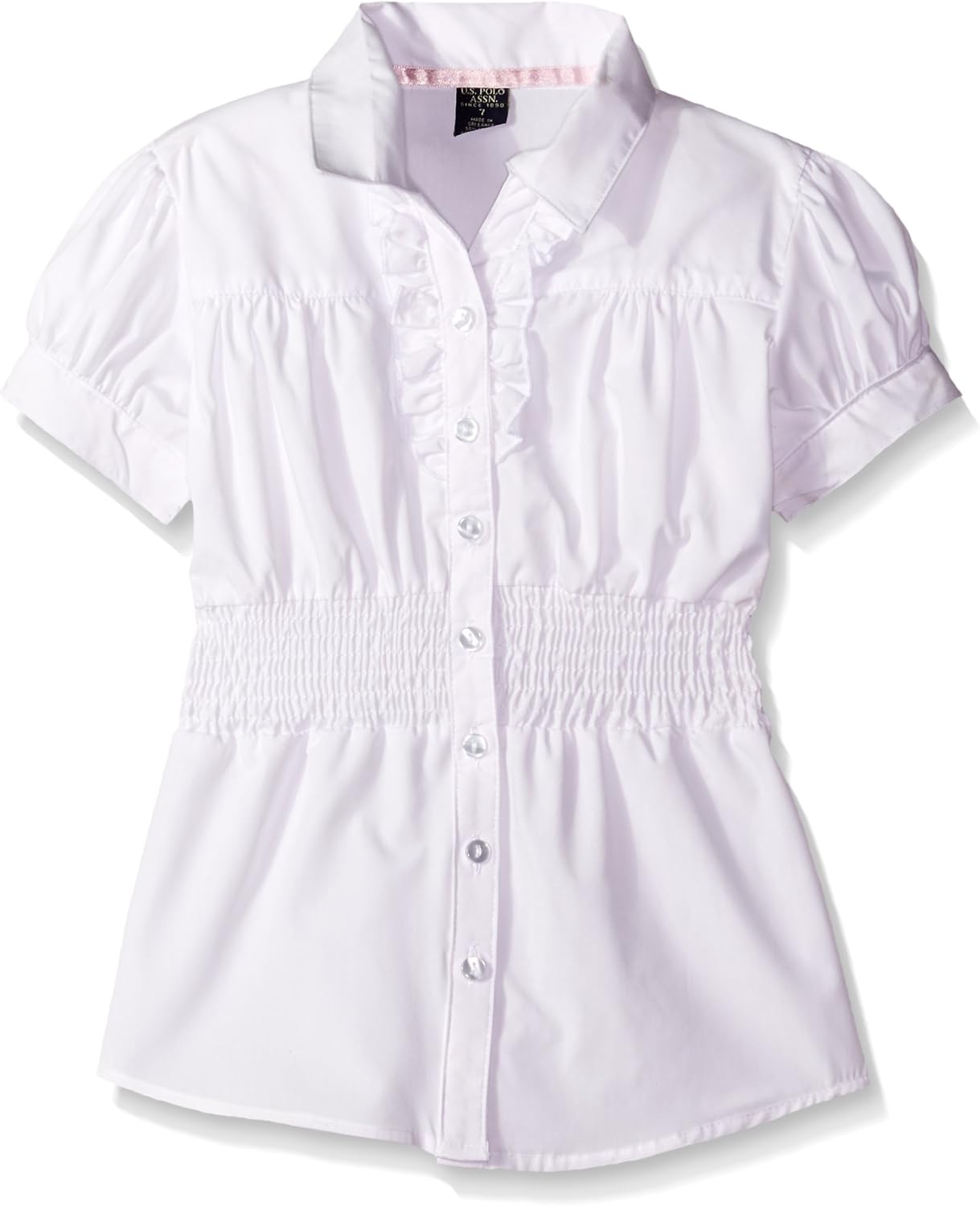 2t white dress shirt