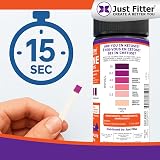 Just Fitter Ketone Urine Test Strips 125 Count for Ketosis Monitoring view 2