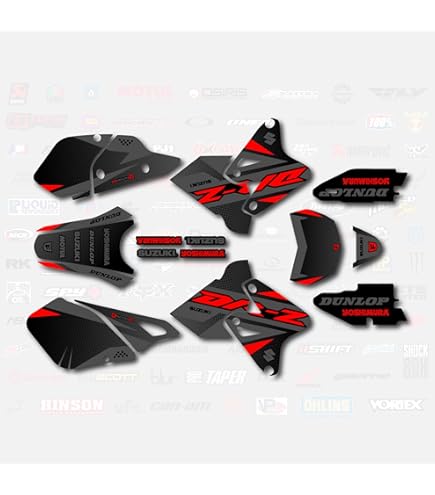Multi-Grip Seat Cover For Suzuki DRZ400 (2000-2021) – Red & Black, Non-Slip, Easy Install, Improves Comfort