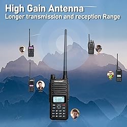 TIDRADIO TD-H6 10Watt Ham Radio Handheld Upgraded