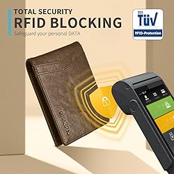 RUNBOX Wallet for Men and Women Slim Rfid Leather 2