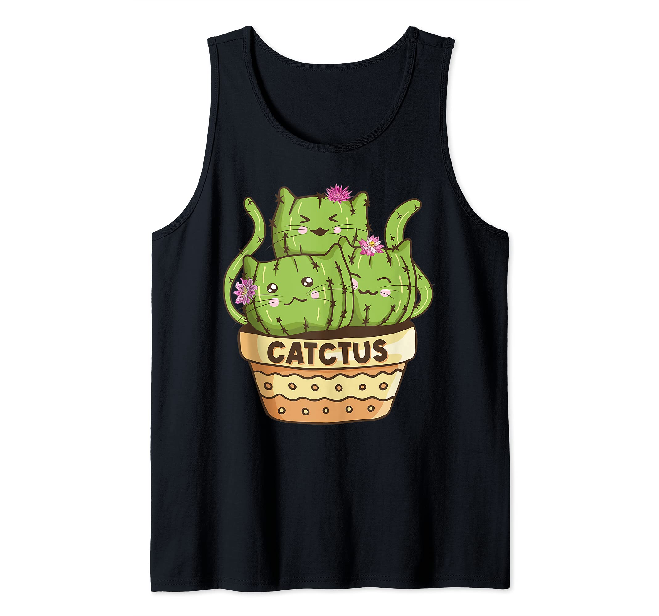 Cat Cactus Tank Top