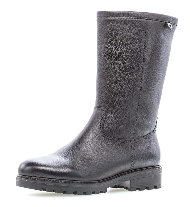 Gabor Damen Stiefelette 91.812,Frauen Stiefel,Boots,Halbstiefel,Damenstiefelette,Bootie,gefüttert,Winterstiefeletten,Blockabs
