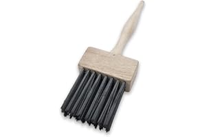 Marshalltown Steel Wire Whisk Brushes, Hardwood Block, Carbon Steel Bristles, Made in The USA, 2984