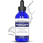 Advanced Skin Care Glycolic Acid Face Peel Serum 30% Strength - at Home Chemical Peel for face 2oz