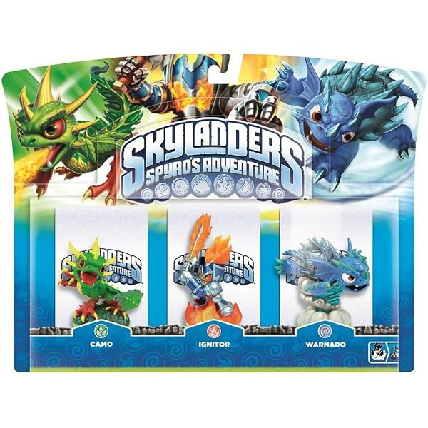 Skylanders Spyro's Adventure – Empire Of Ice Adventure Pack – Figures: Slam Bam & More