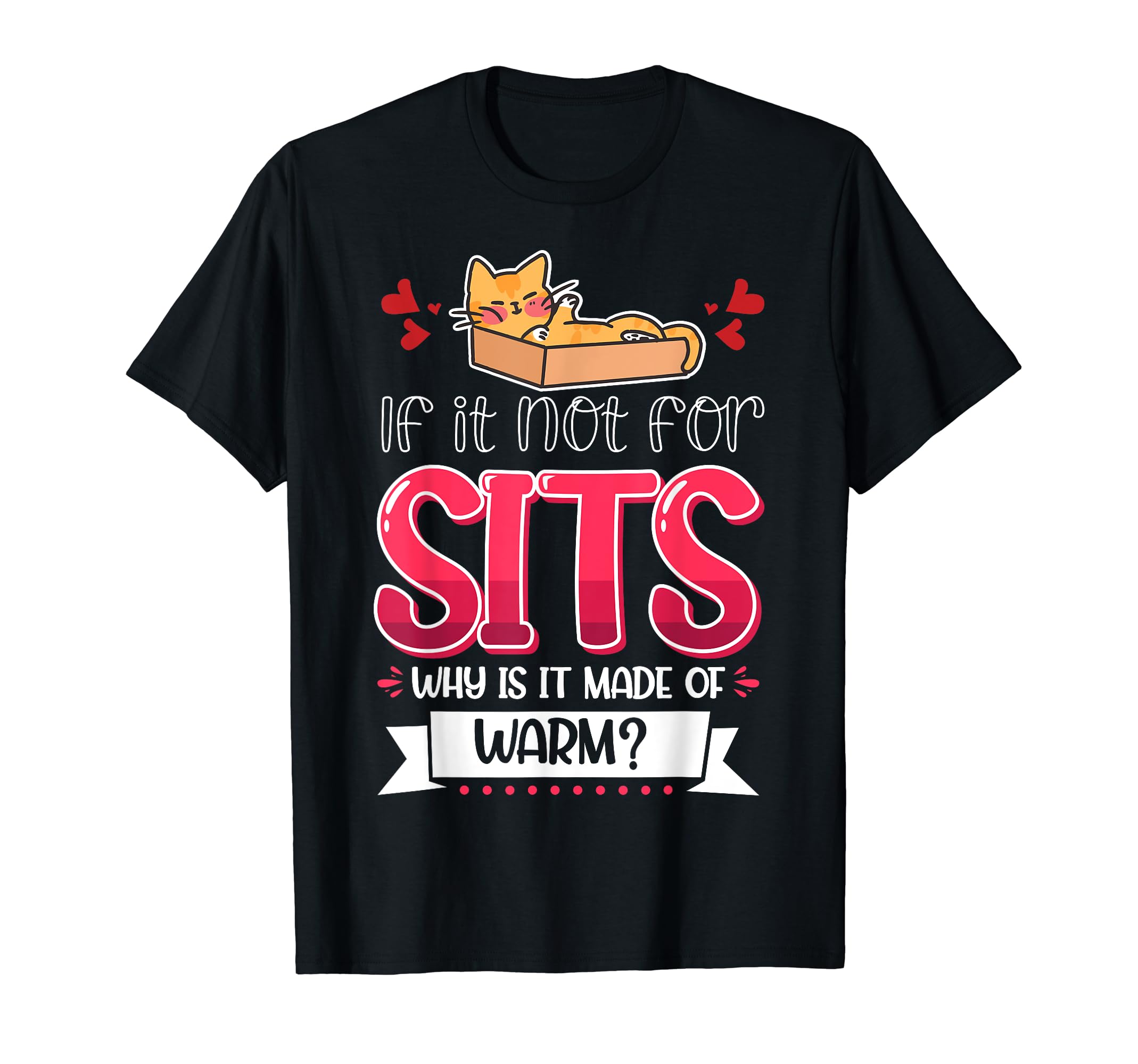 Funny cat kitten cat sits T-Shirt