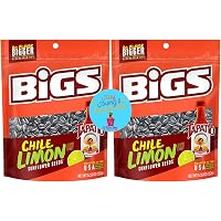 D'Elite Box Paquete Variado De Semillas De Girasol, Paquete De 2 Sabores, Combo BIGS Chile Limon Y Old Bay Seasoning, Bolsas De 5.35 Onzas Cada Una,