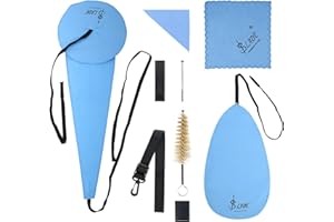 Meperg Saxophone Cleaning Kit, Saxophone Cleaner, Saxophone Cleaning Kit Alto Sax, Alto Saxophone Cleaning Kit, Alto Sax Cleaning Kit, Saxophone Cleaner Kit, Sax Cleaning Kit, Saxophone Swab, Blue