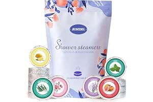 BUMODEL Shower Steamers Aromatherapy 18Pack Organic Shower Bath Bombs for Women Mom and Men Shower Tablets with Natural Essential Oils for Home SPA Self Care Relaxation Gifts for Birthday,Christmas Gifts
