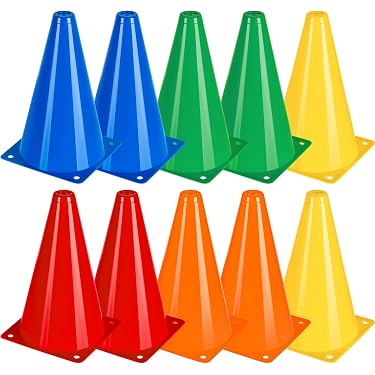 Prix 2025 | BiAnYC Lot de 10 cônes de signalisation