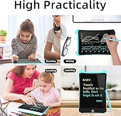 LCD Writing Tablet, 8.5 Inch Colorful Doodle Board