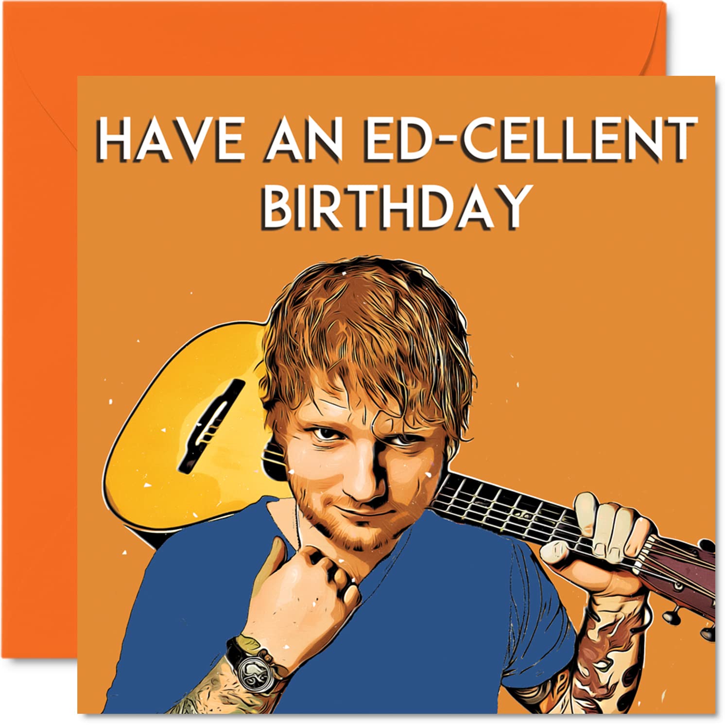 Mua Funny Birthday Cards for Women Men - Excellent Ed Sheeran - Happy