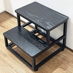 SZLHANJZ Step Stool, Bedside Steps for High Beds