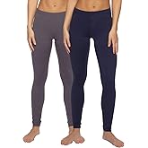 Felina Cotton Modal Leggings - Cotton Leggings for Women - Extra Lightweight