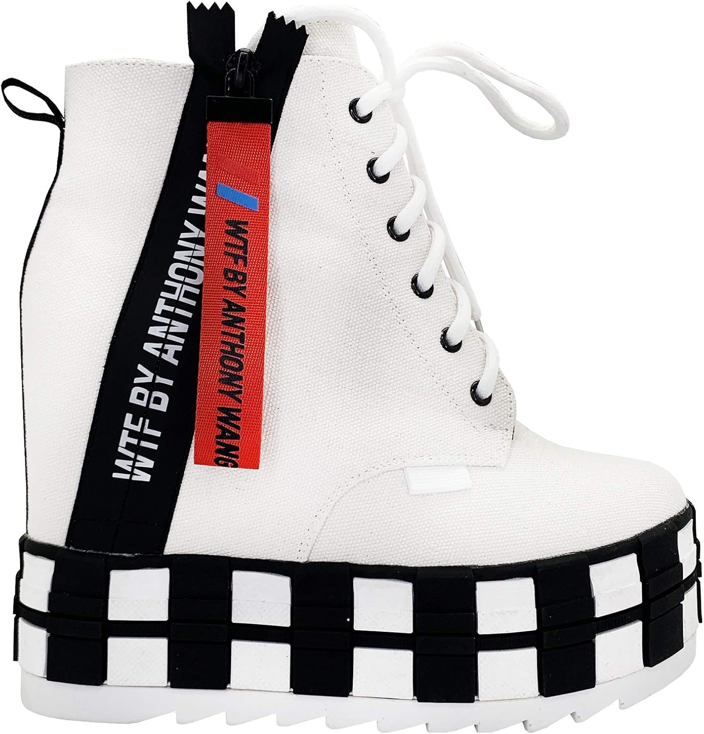 rave platform sneakers