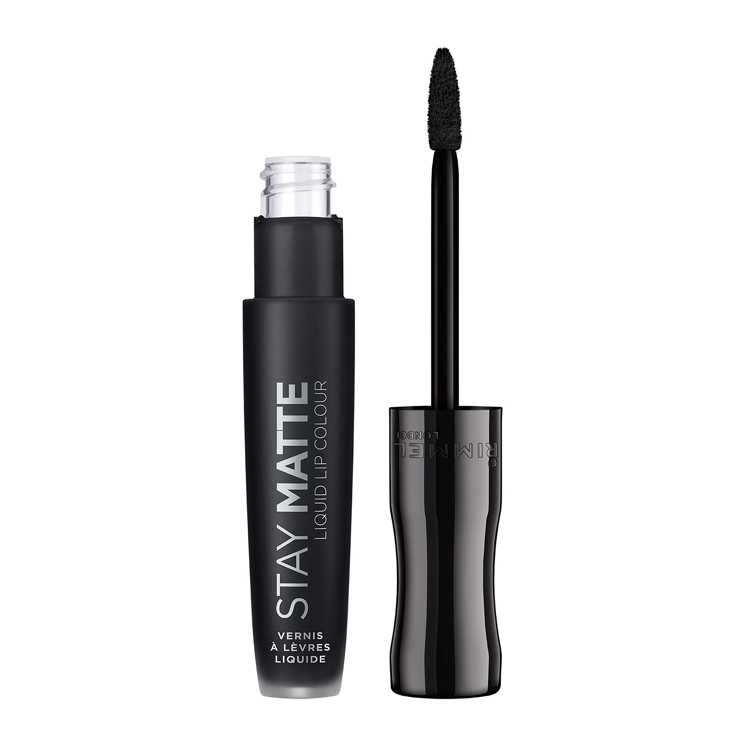 Rimmel Stay Matte Liquid Lipstick, Pitch Black