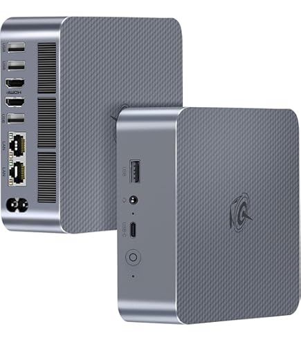 Beelink Mini PC EQR6, processador AMD Ryzen 7 7735HS (até 4,75 GHz