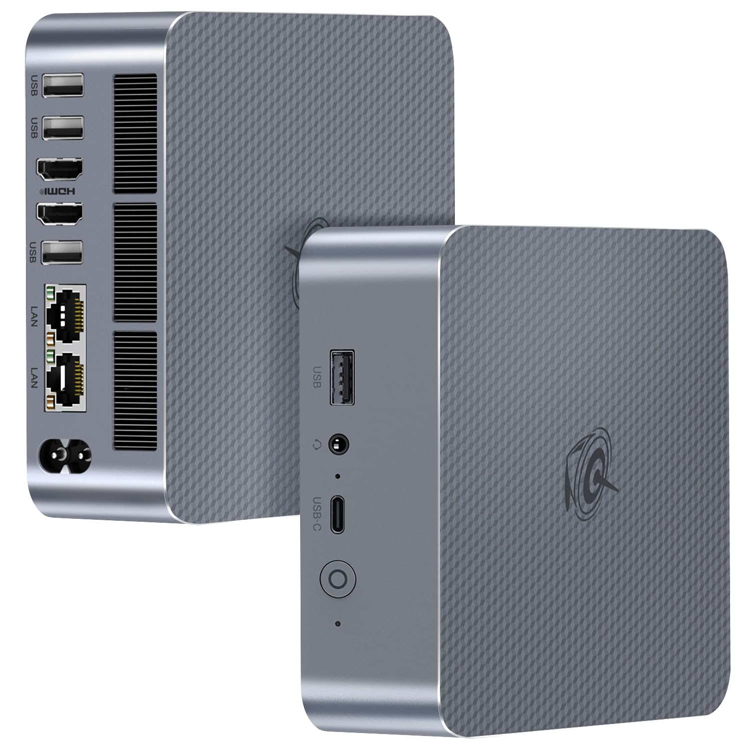 Beelink EQi12 Mini PC, Intel Core i5 1235U(10C/12T, Up to 4.4GHz), 16GB DDR4 3200MHz 500GB PCle4.0 SSD, Mini Computer Dual HDMI Display 4K 60Hz/Dual Gigabit LAN/WiFi6/BT5.4/Micro PC/Win11 Pro