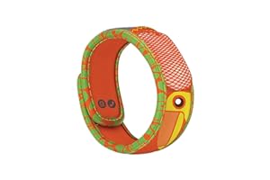 PARA'KITO Bug & Mosquito Bracelets for Kids | Mosquito Spray Alternative | Waterproof, Outdoor Insect Wristband w/Natural Essential Oils | Hiking, Trekking & Camping Accessories (Toucan)