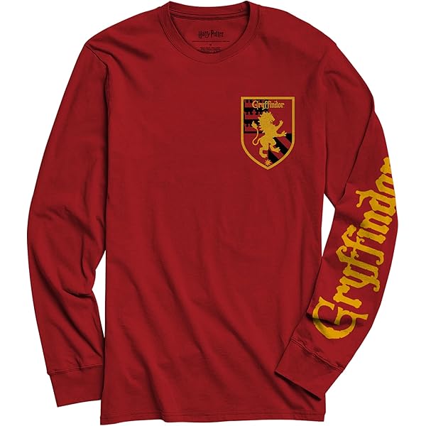 Amazon.com: Jerry Leigh Harry Potter Long Sleeve Collegiate Top