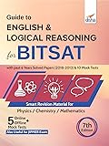 Guide to English & Logical Reasoning for BITSAT with past 6 Year Solved Papers (2018-2013) & 10 Mock Tests