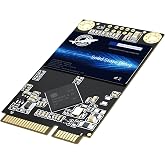 Dogfish mSATA SSD 512GB 3D NAND TLC SATA III 6 Gb/s, mSATA (30x50.9mm) Internal Solid State Drive - Compatible with Desktop PC Laptop - (MSATA 512GB)