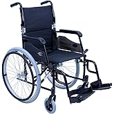 Karman 24 pounds LT-980 Ultra Lightweight Wheelchair, Black | 24 pounds