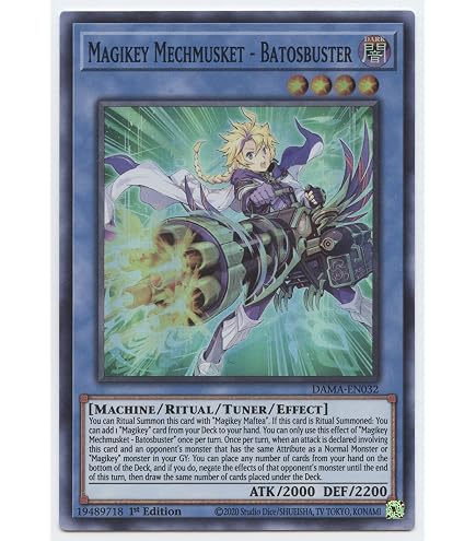 Carta Yu-Gi-Oh! Magikey Battle - BODE-EN062 - Común, 1ª Edición, Burst Of Destiny