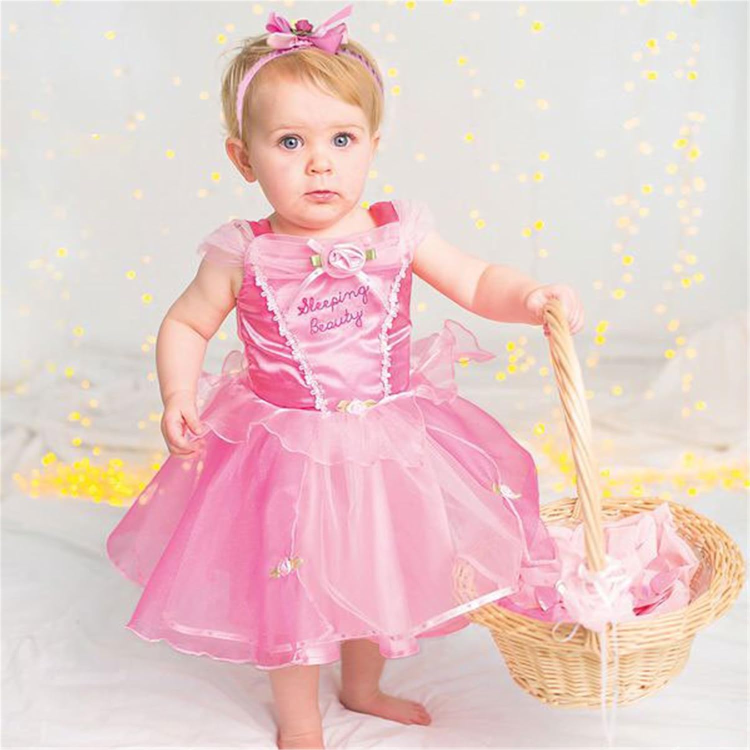 sleeping beauty baby dress
