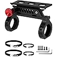 Quick Release UTV Fire Extinguisher Mount Kits, Adjustable Roll Bar Fire Extinguisher Holder Bracket Easy Install on 1.75"-2" Roll Cage, Compatible with Polaris RZR/Can Am X3/Jeep Wrangler